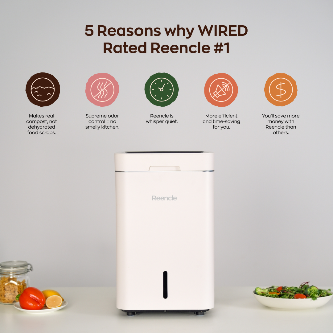white reencle with list of why WIRED rated reencle number one