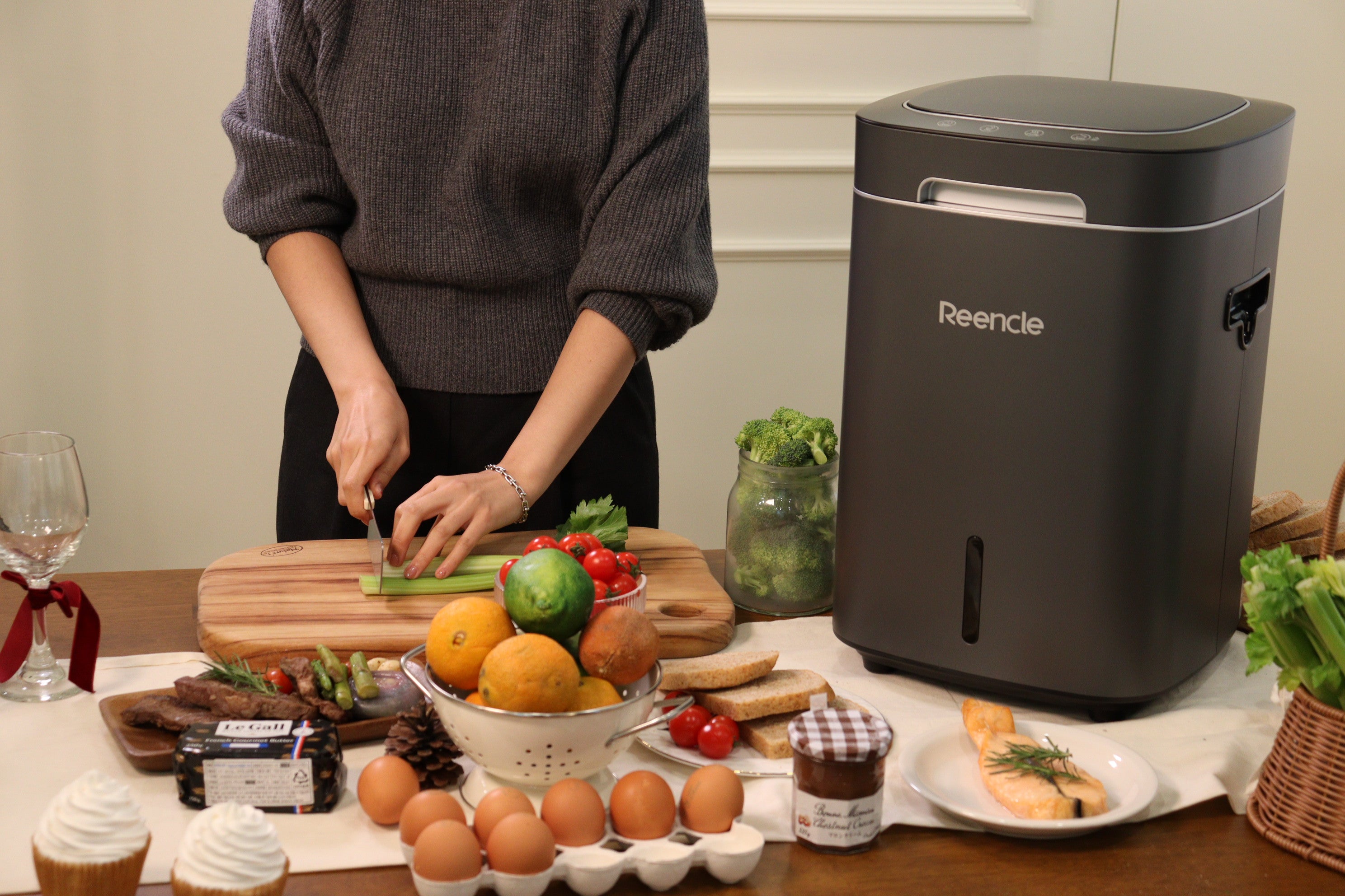 black home composter - reencle